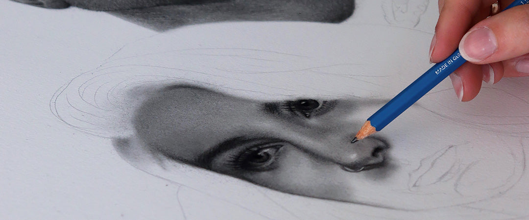 Graphite and Charcoal Pencil 101 by Laura Restrepo