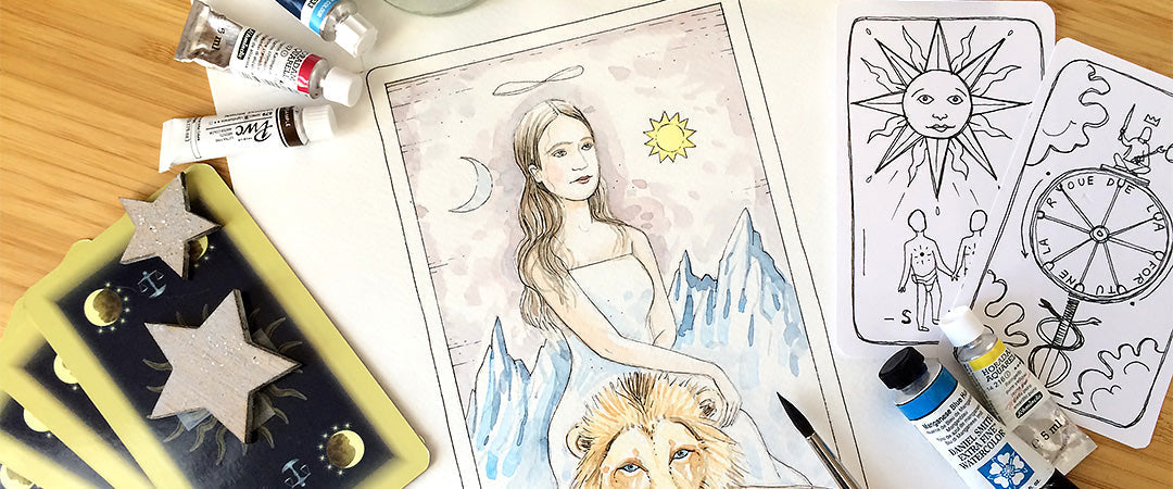 Create Your Own Tarot Card by Maud Besson