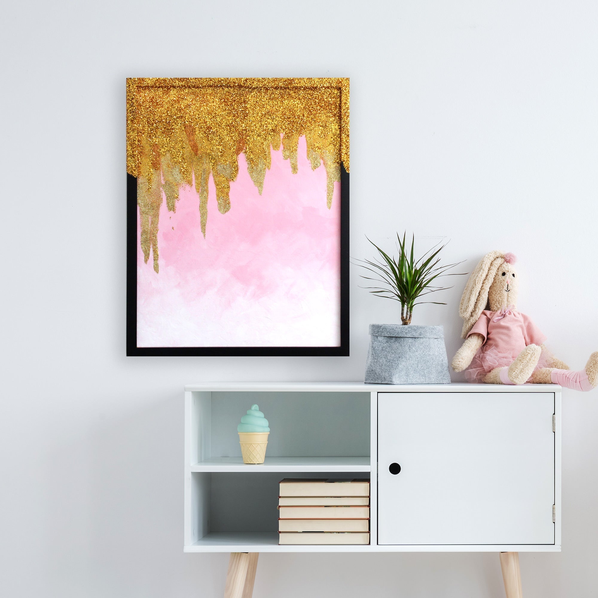 Glitter Gradient Art