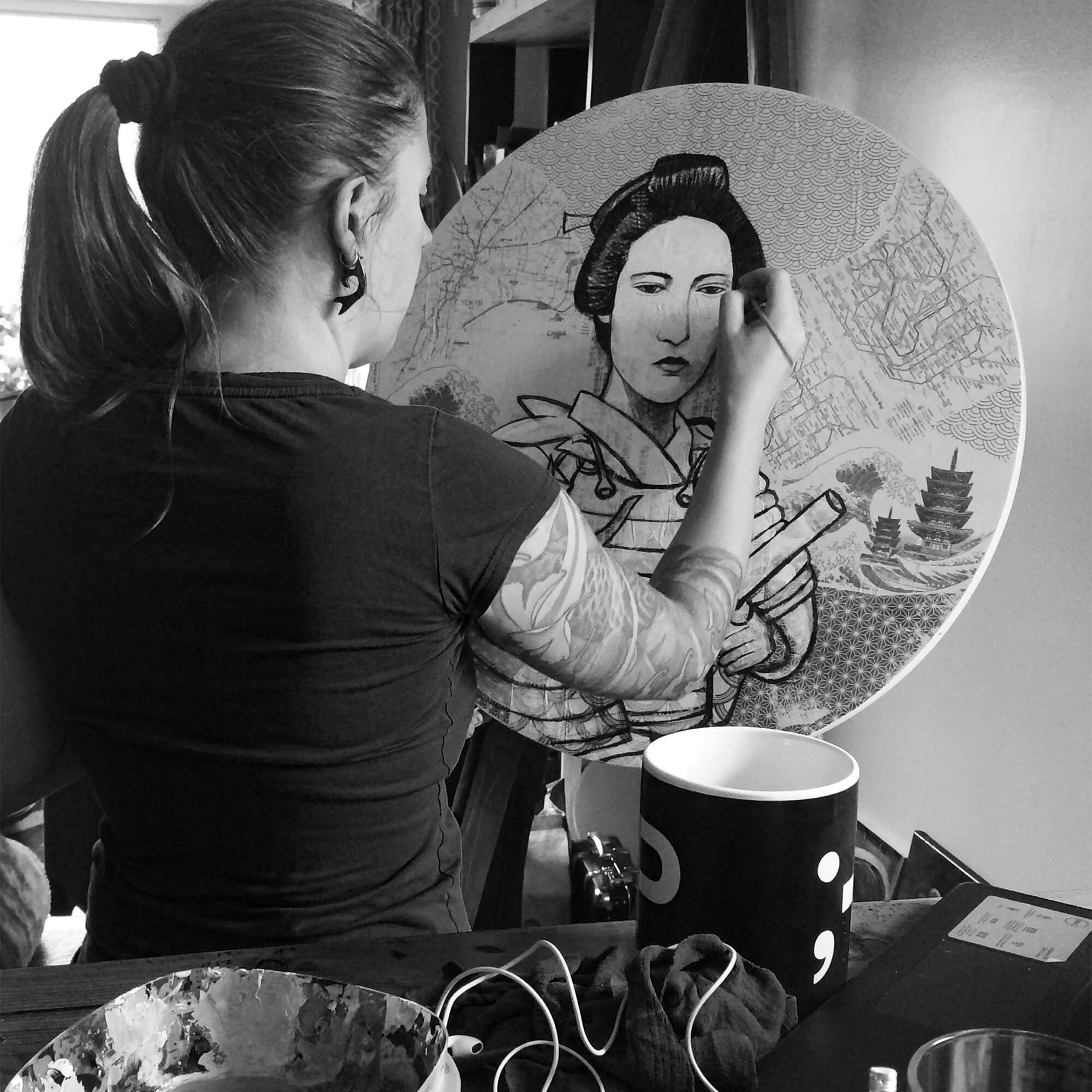 Image Transfer on Canvas or Wooden Panel By Maud Besson – DeSerres