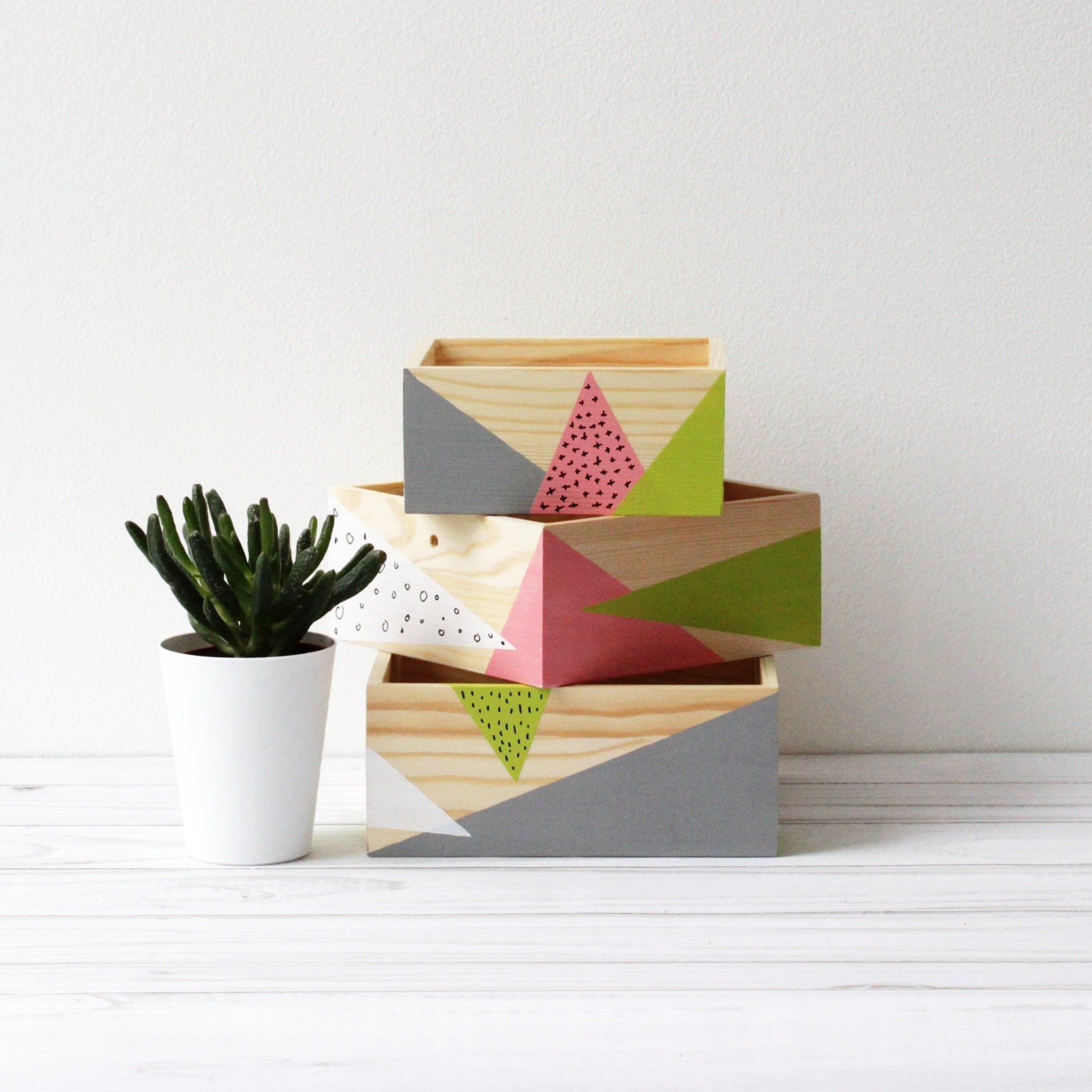 Stylish Geometric Storage