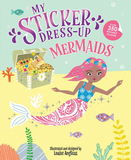 little sticker dolly dressing mermaid My Sticker Dress-Up: Mermaids – DeSerres