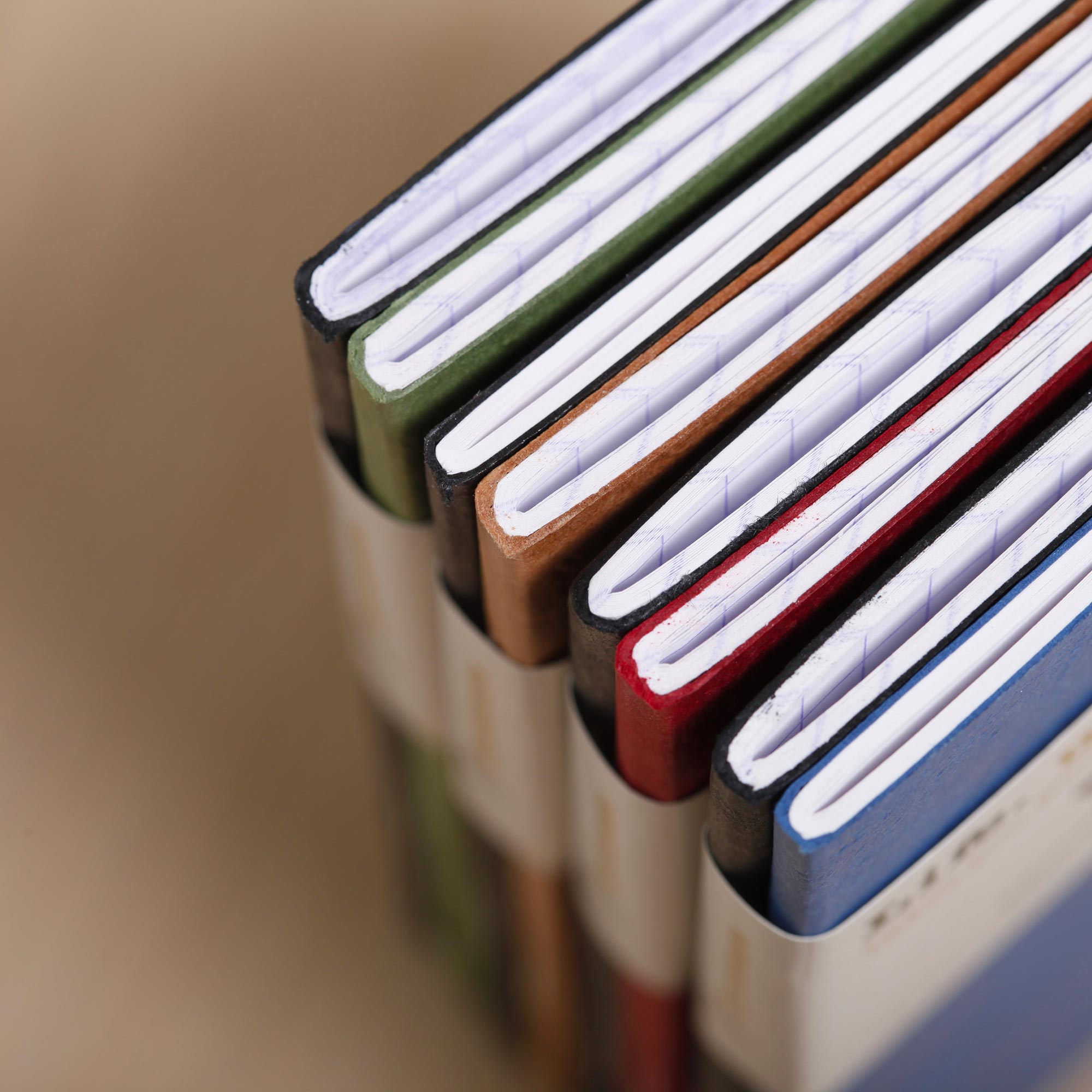 バッグ 25ss PAPER & INK COTTON CLUB ARC'TEXAS Clairefontaine Age Bag Clothbound A5 Notebook Lined Tan