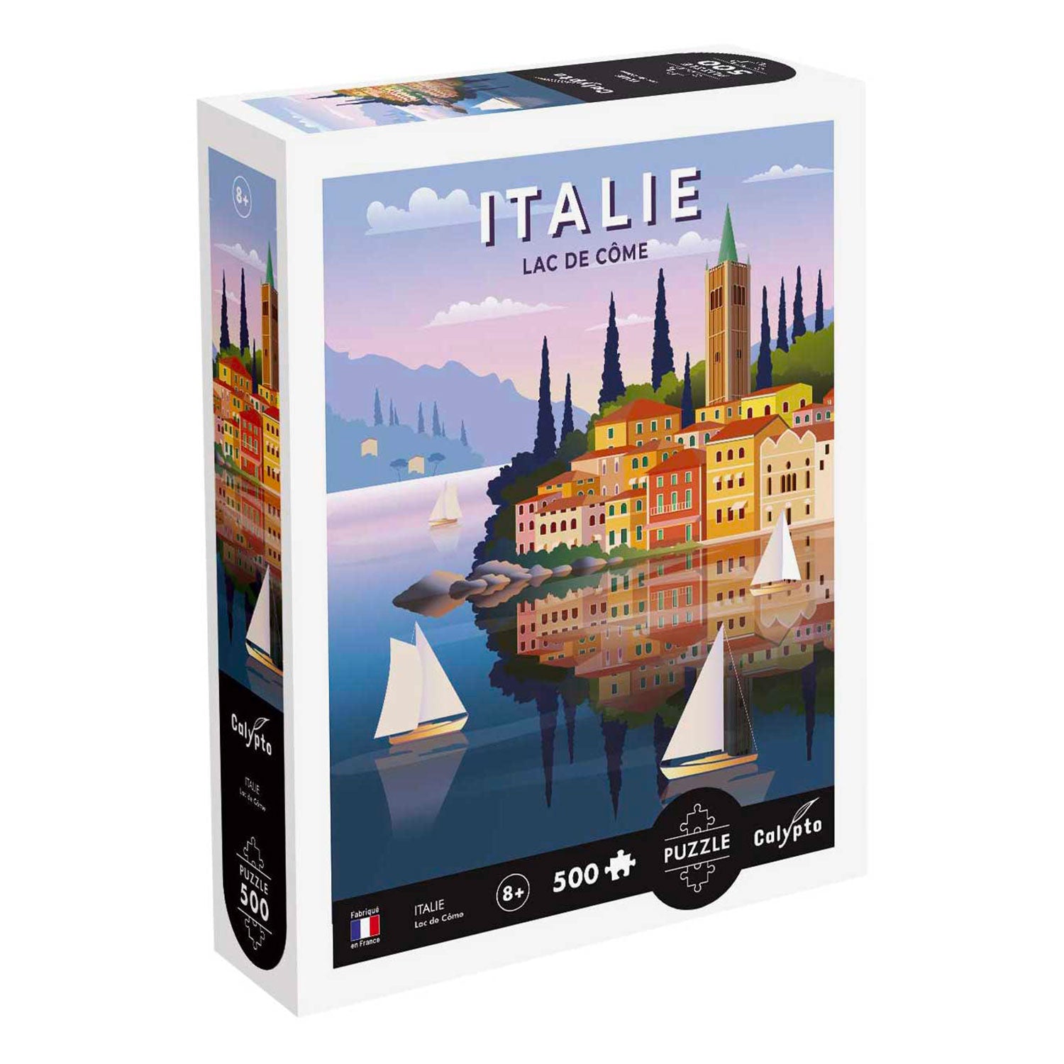Puzzle - Lake Como, 500 Pieces | DeSerres