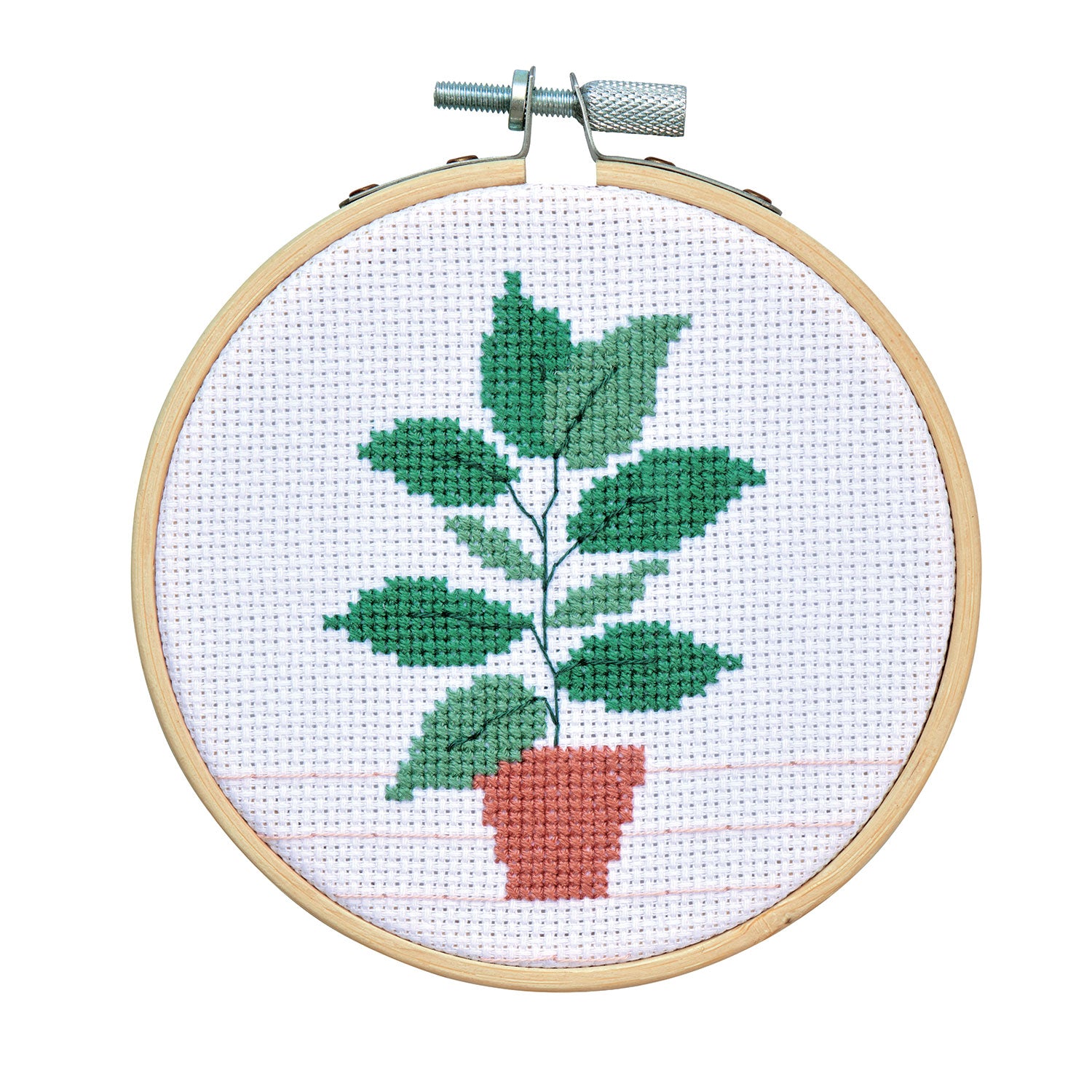 Ensemble broderie point de croix - plante | DeSerres