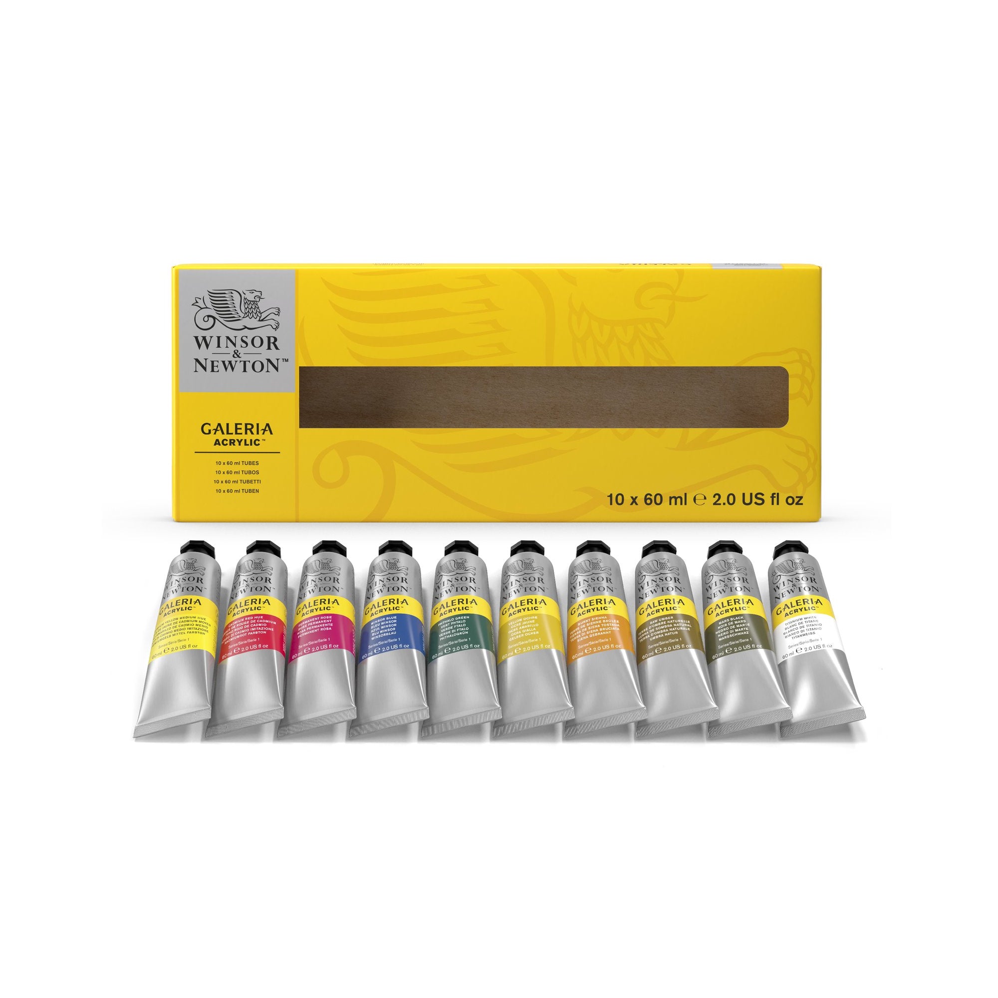 Galeria Acrylic Set - 10 x 60 ml | DeSerres