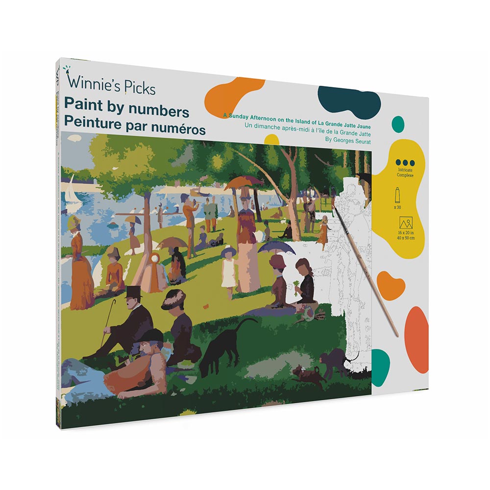 Paint by Numbers - A Sunday Afternoon on the Island of La Grande