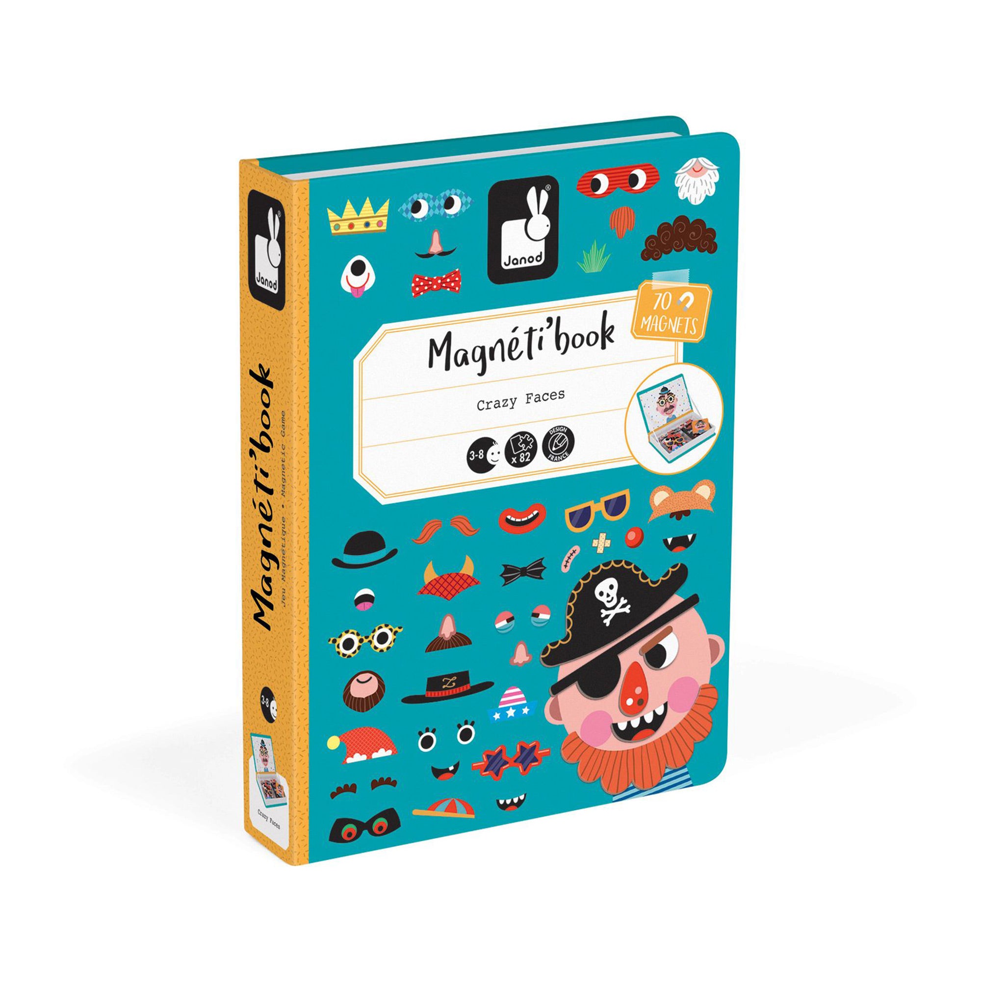 Magnéti'book: Crazy Faces | DeSerres