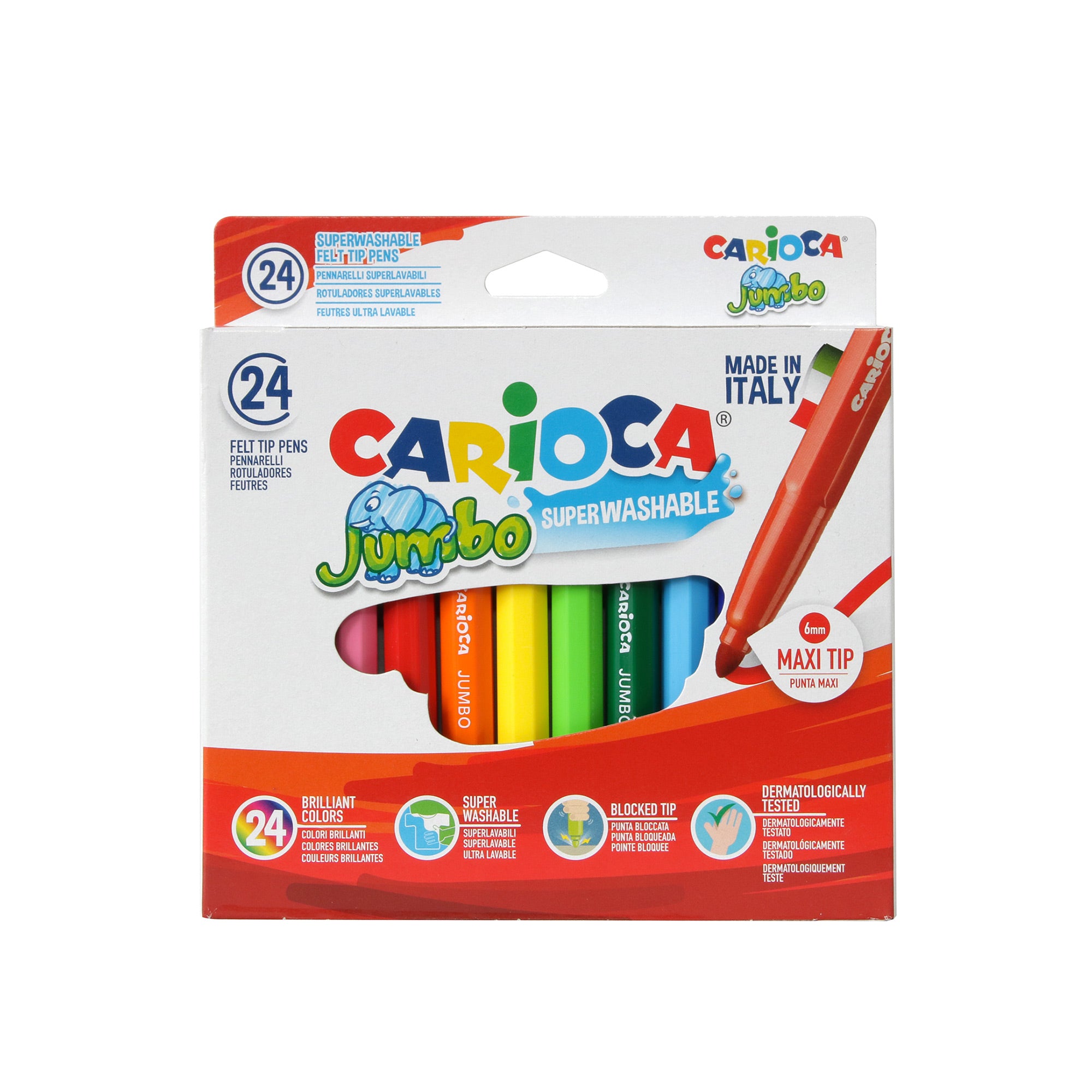 24-Pack Jumbo Markers | DeSerres