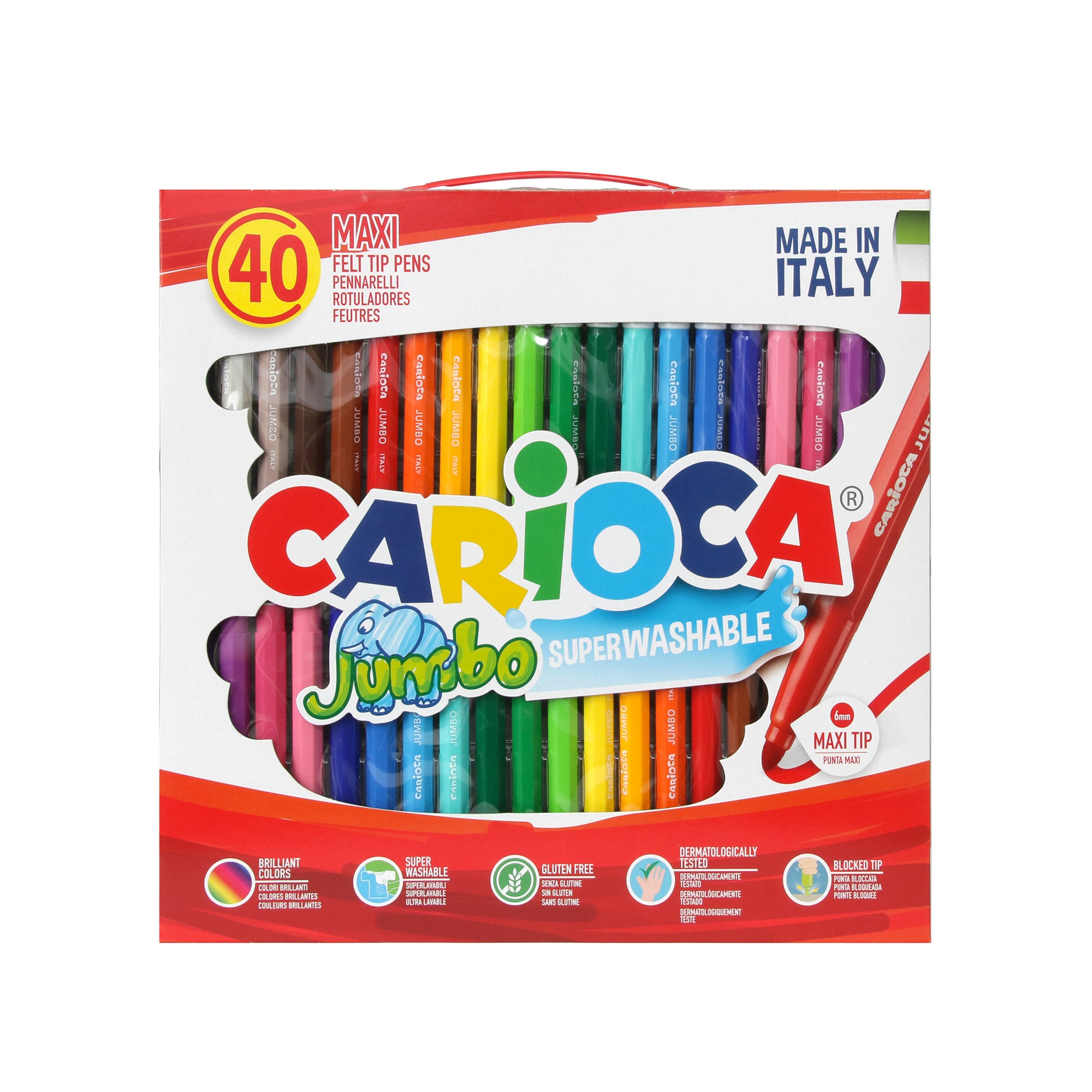 40-Pack Jumbo Markers DeSerres - Main Image