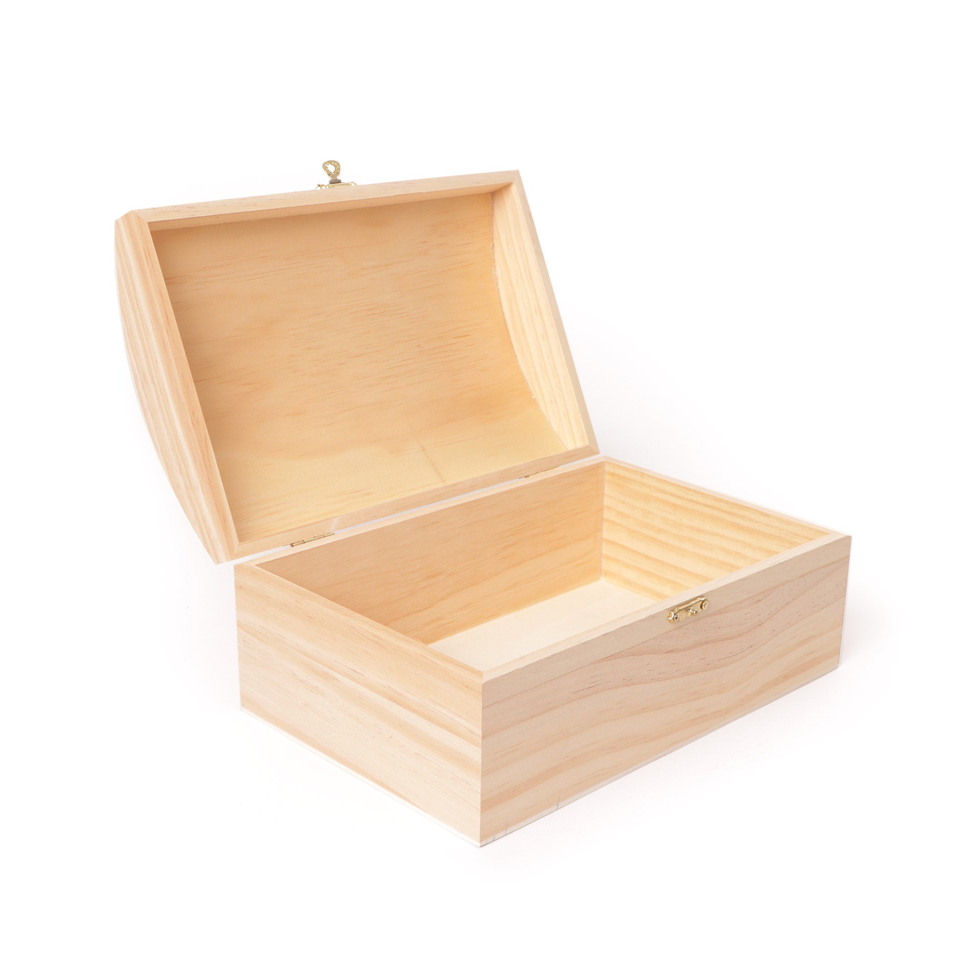 Deserres Import - Wooden Box - 24.5 x 16.5 x 11.5 cm - Objects to decorate - By DeSerres