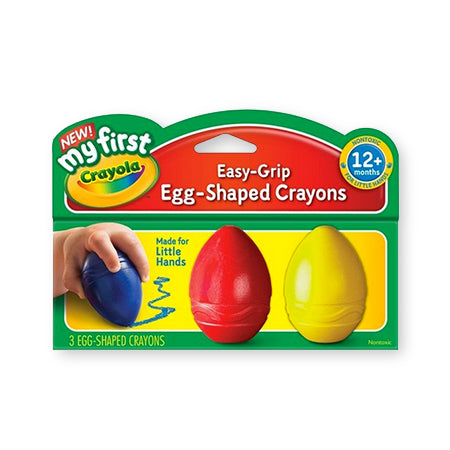 Crayons en forme d'œuf facile à tenir Crayola