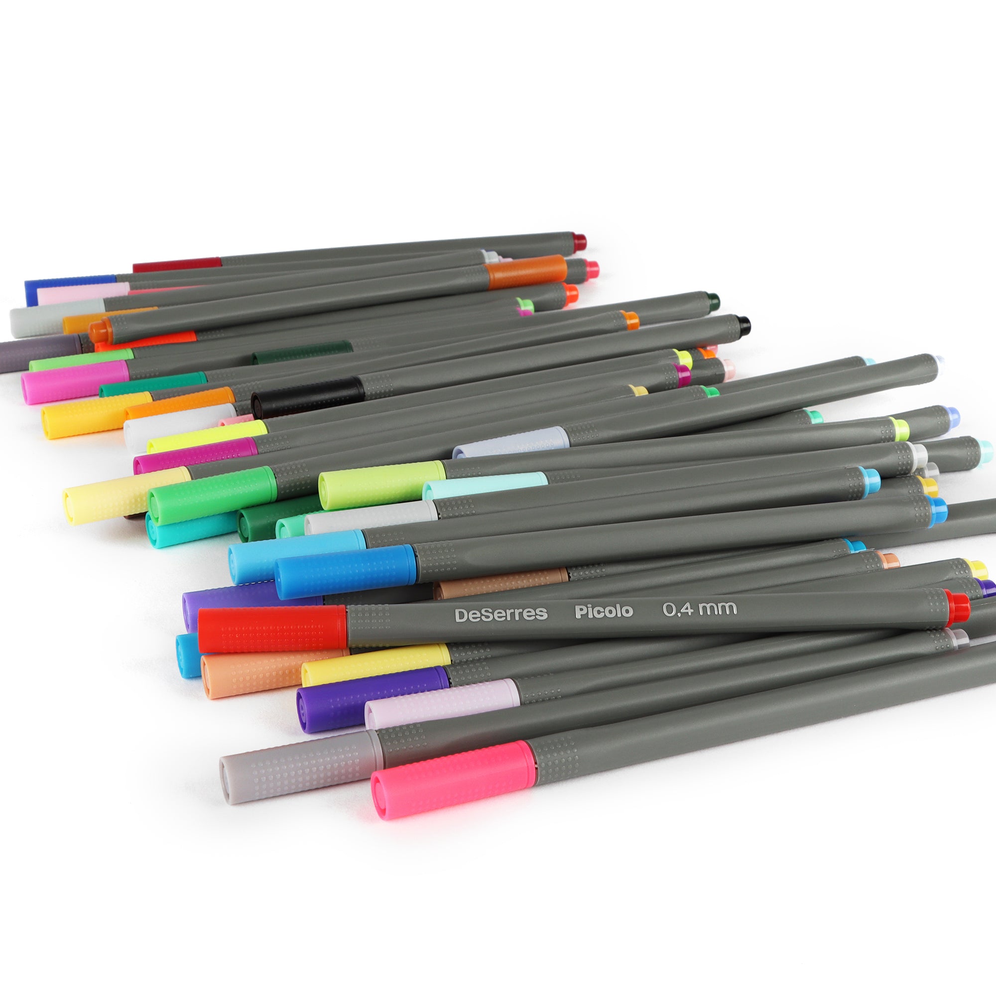 48-Pack Picolo Fineliners Set - 0.4 mm, Assorted Colours