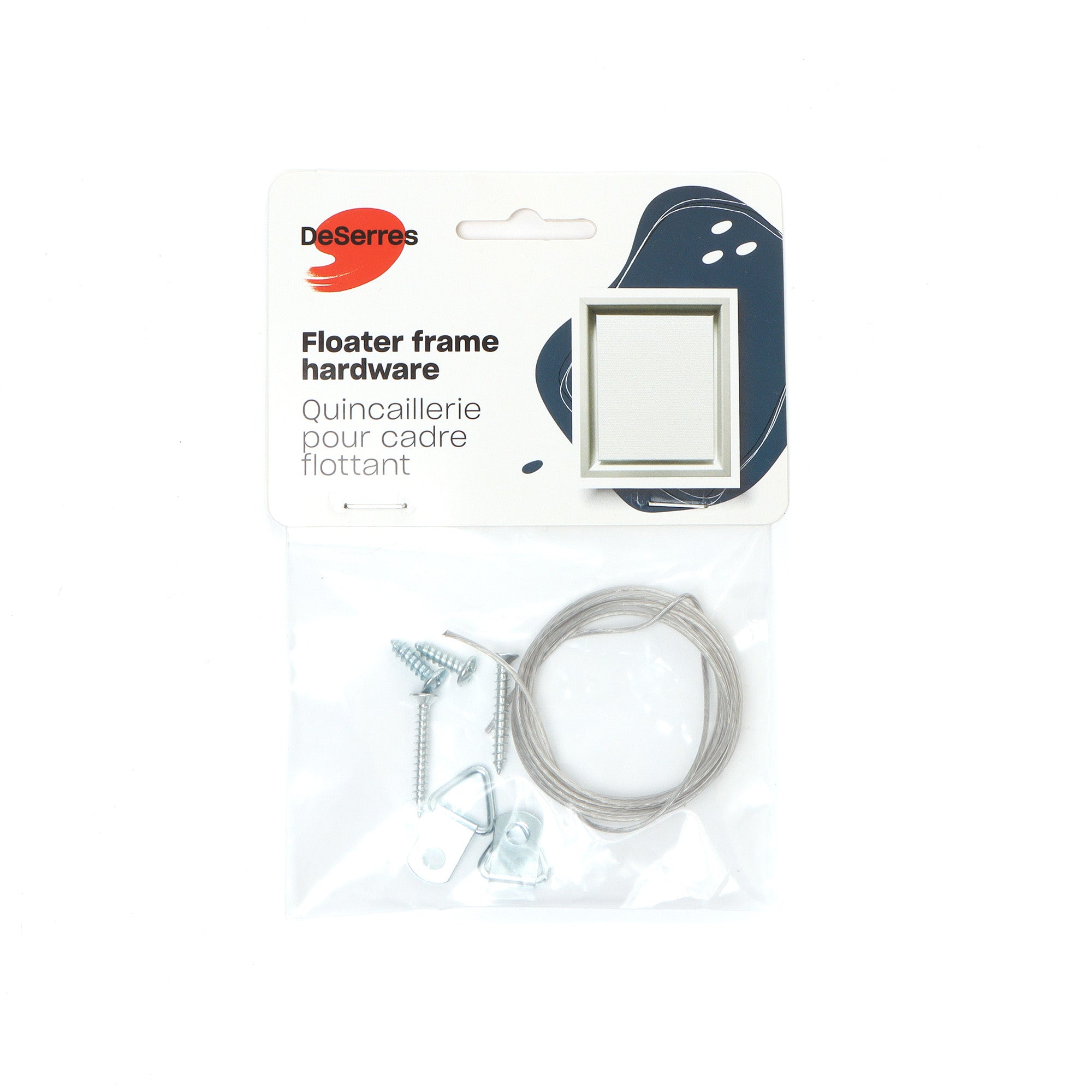 7Piece Floating Frame Hardware Kit &VerticalLine; DeSerres