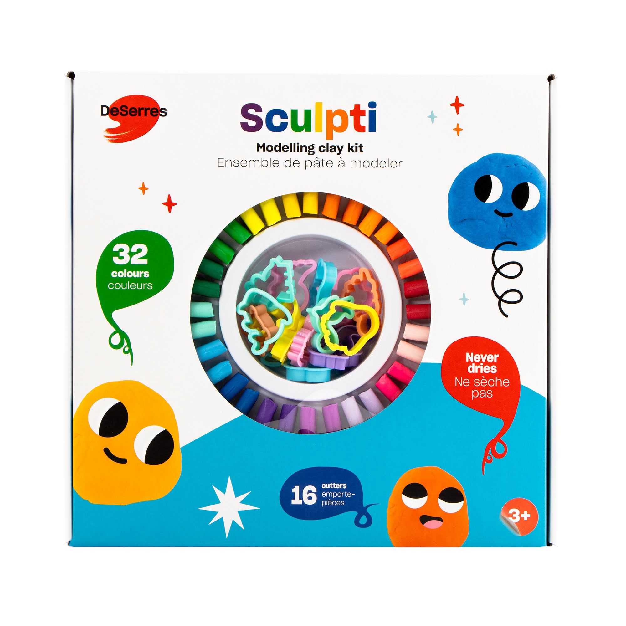 Sculpti Kids' Modelling Clay Kit DeSerres