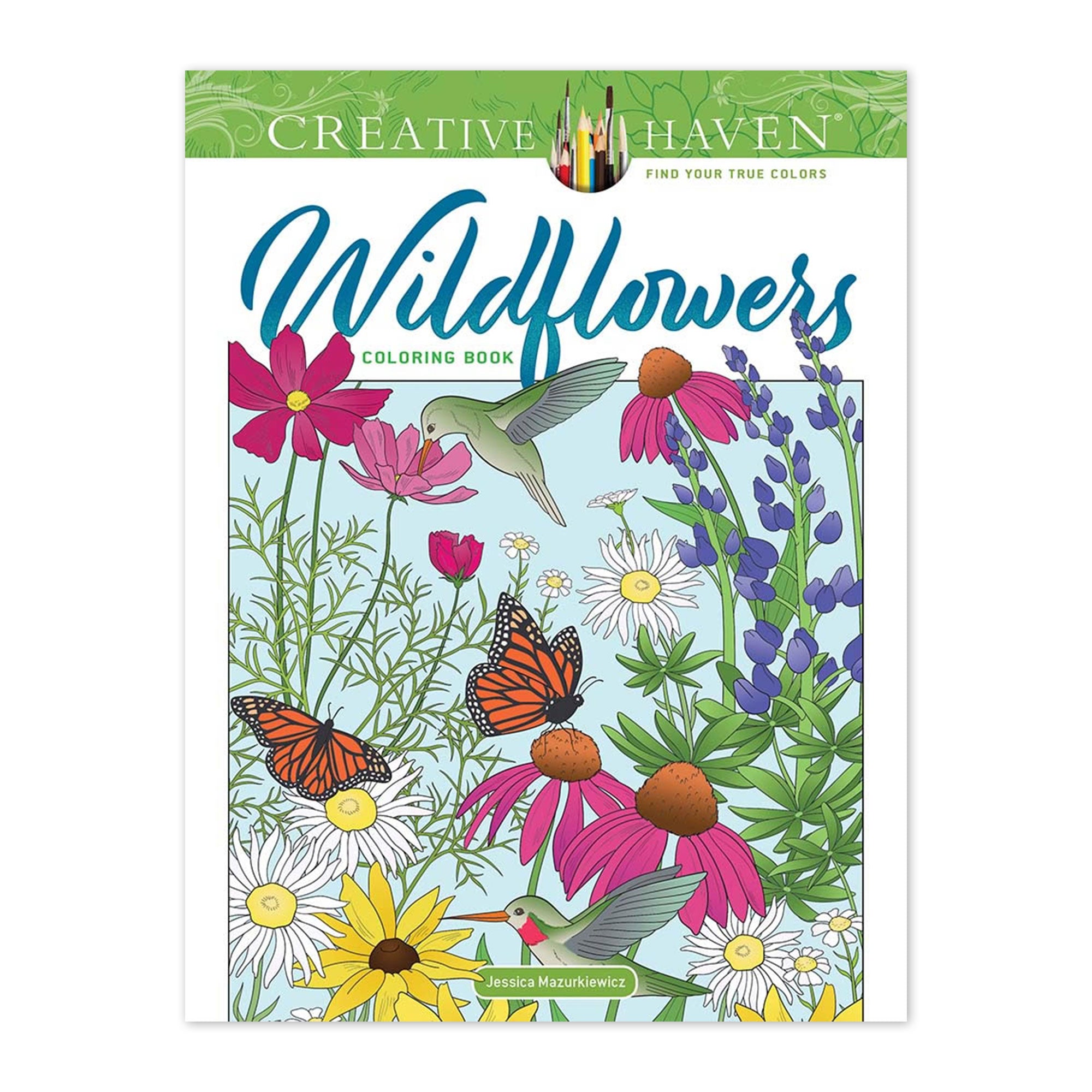 Wildflowers Colouring Book &VerticalLine; DeSerres