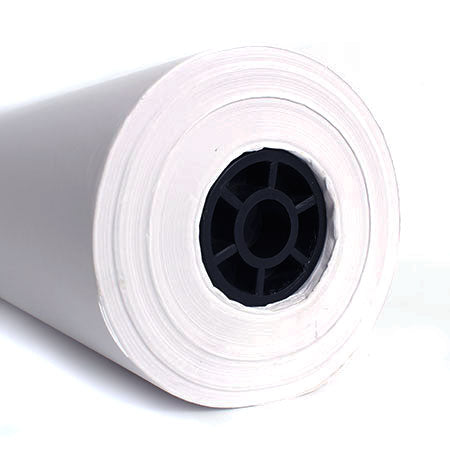 Rouleau de papier kraft blanc 80cmx120m