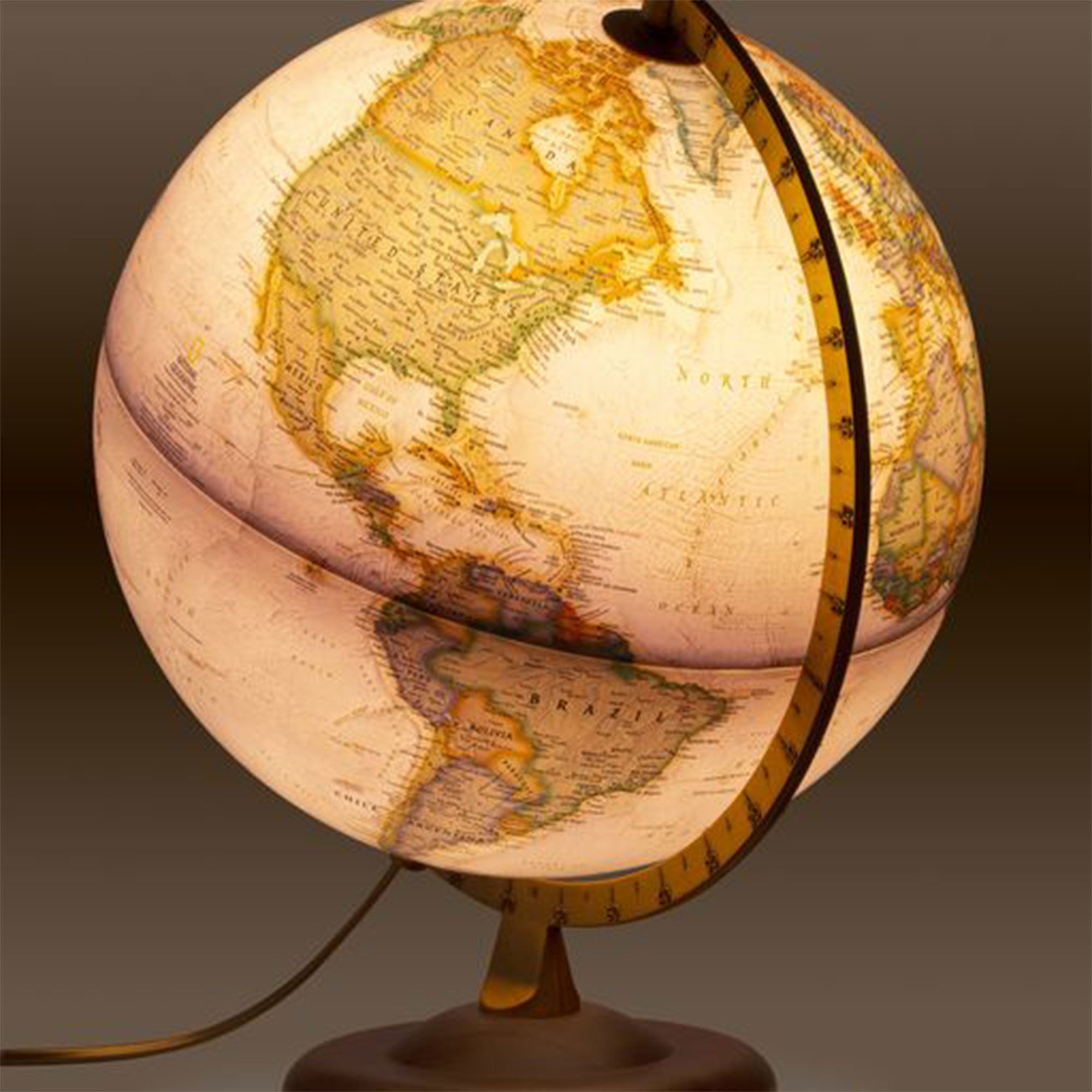 NG Gold Executive Geographical Globe | DeSerres