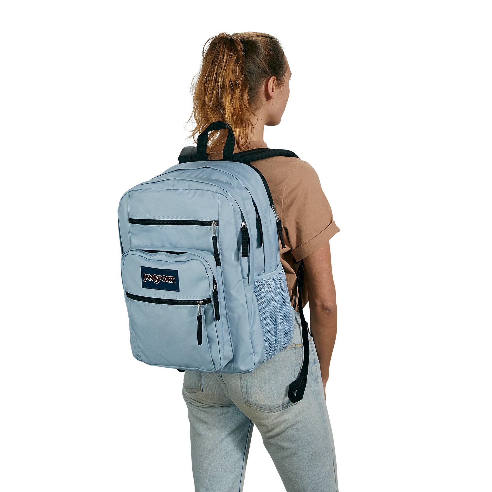 Big Student Backpack Blue Dusk DeSerres