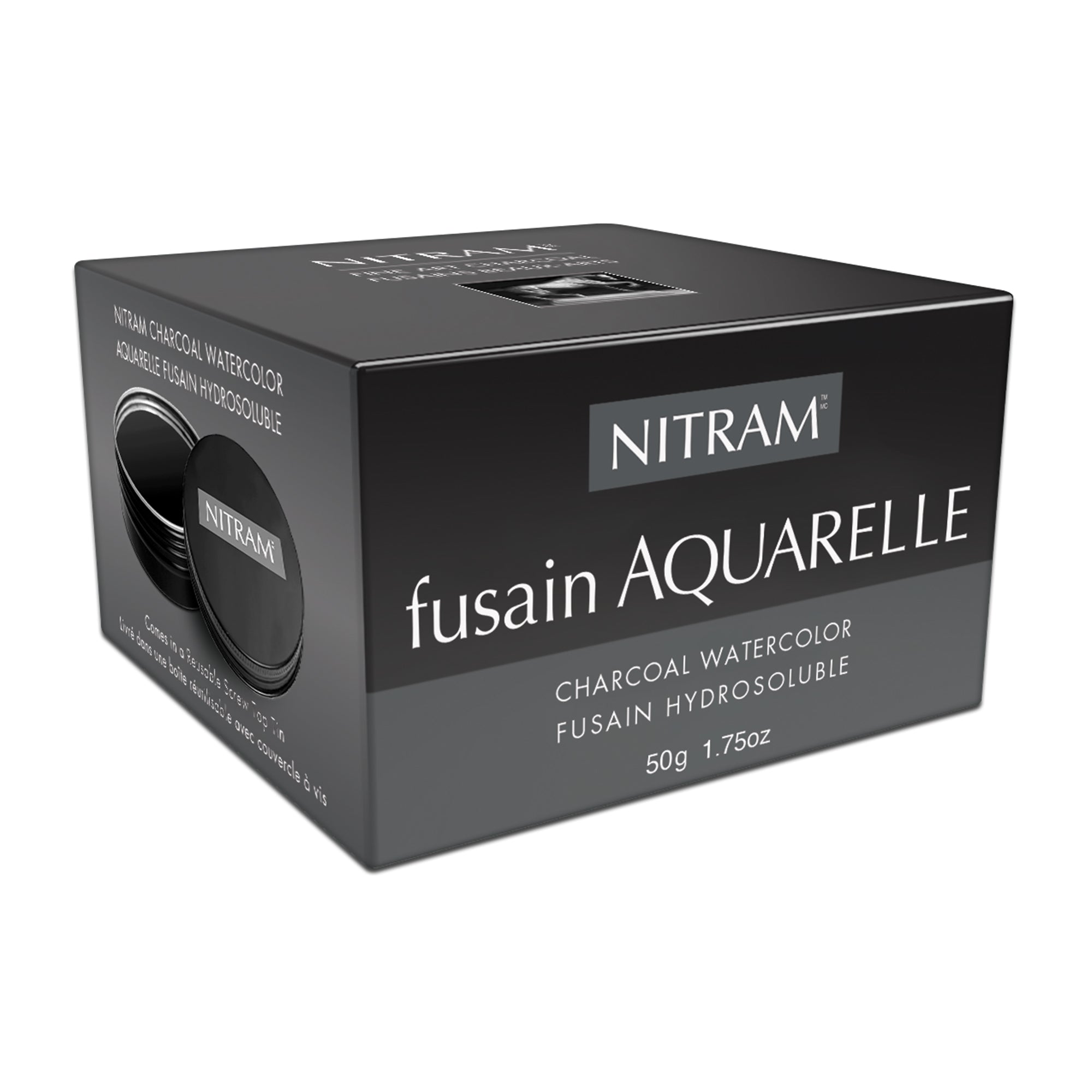 Nitram Fusain Aquarelle 1.75 oz Watercolor Charcoal