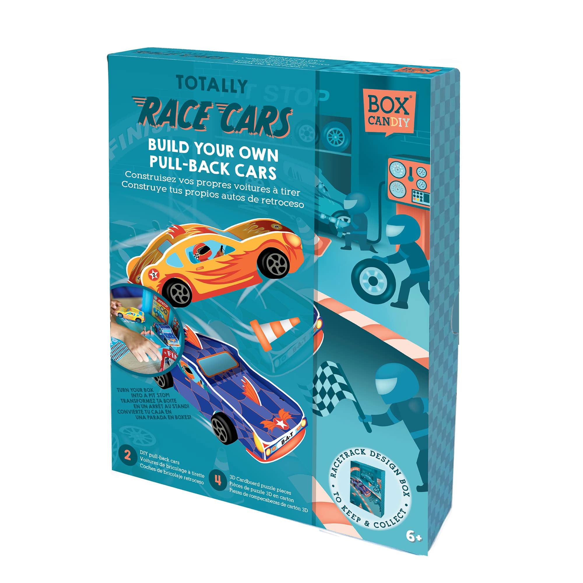 PullBack Race Cars Kit &VerticalLine; DeSerres