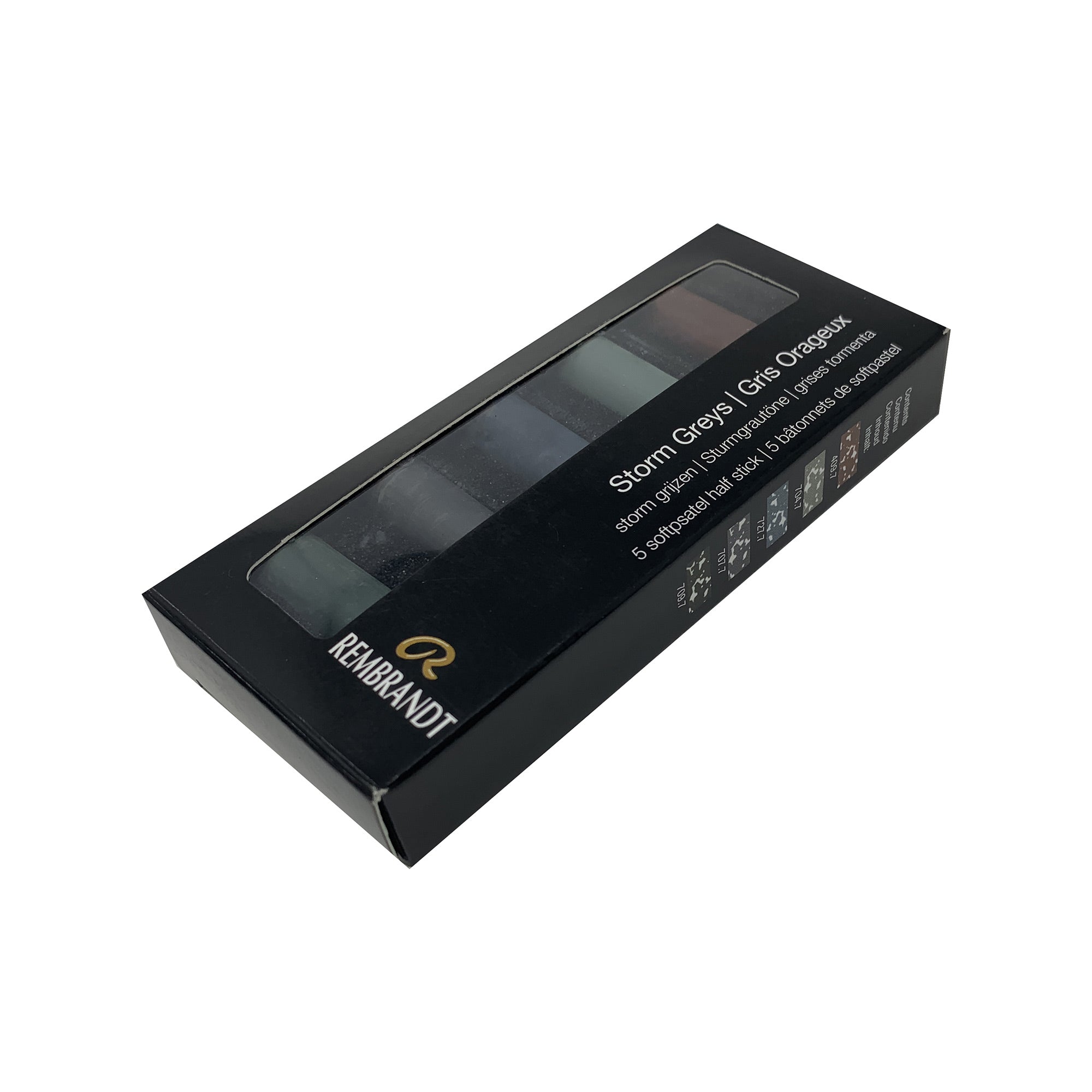 5-Pack Half Stick Soft Pastels - Storm Grey | DeSerres