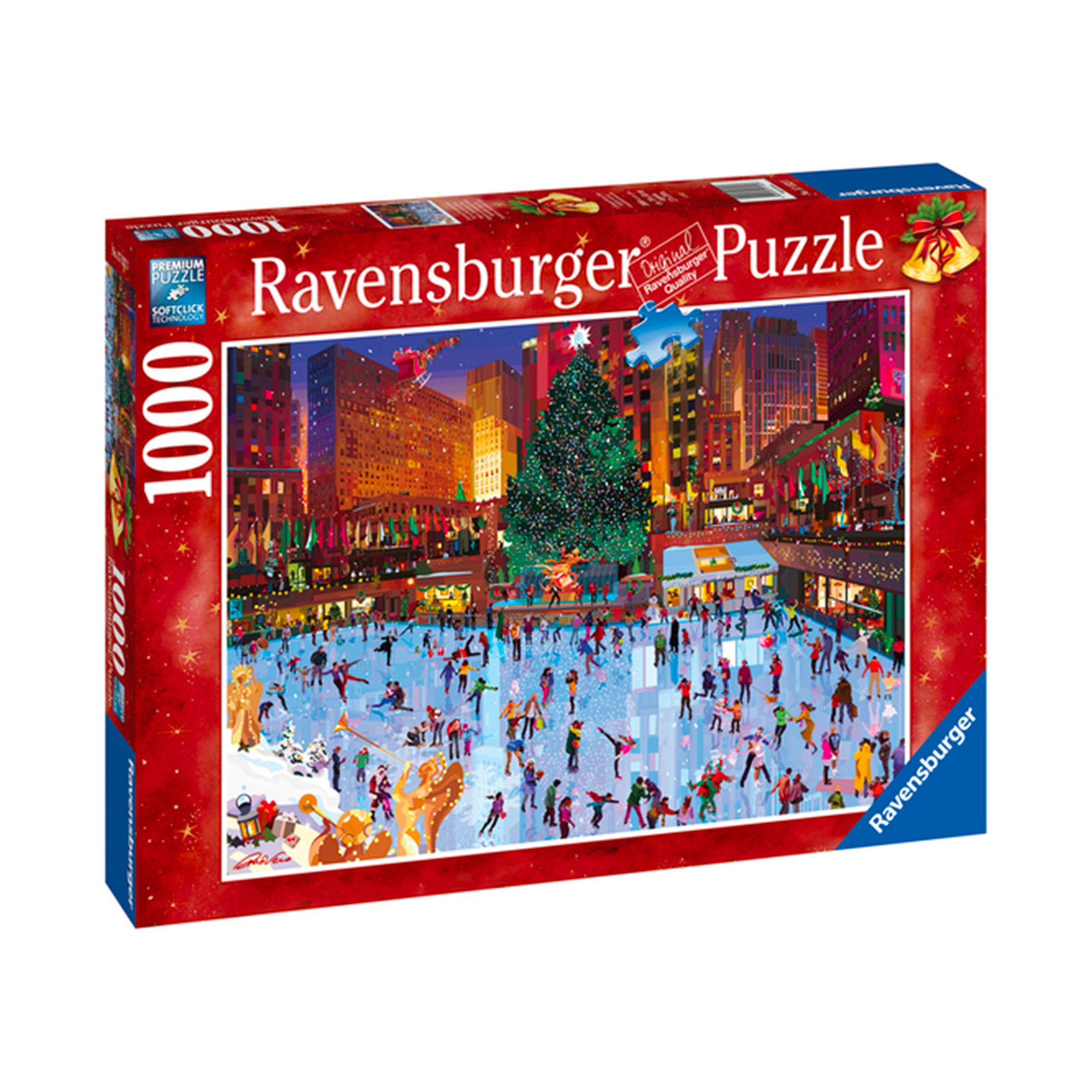 Ravensburger Rockefeller Center Joy 1000 Piece Jigsaw Puzzle for Adults - 17132 - Every Piece is Unique, Softclick Technology Means Pieces Fi 並行輸入