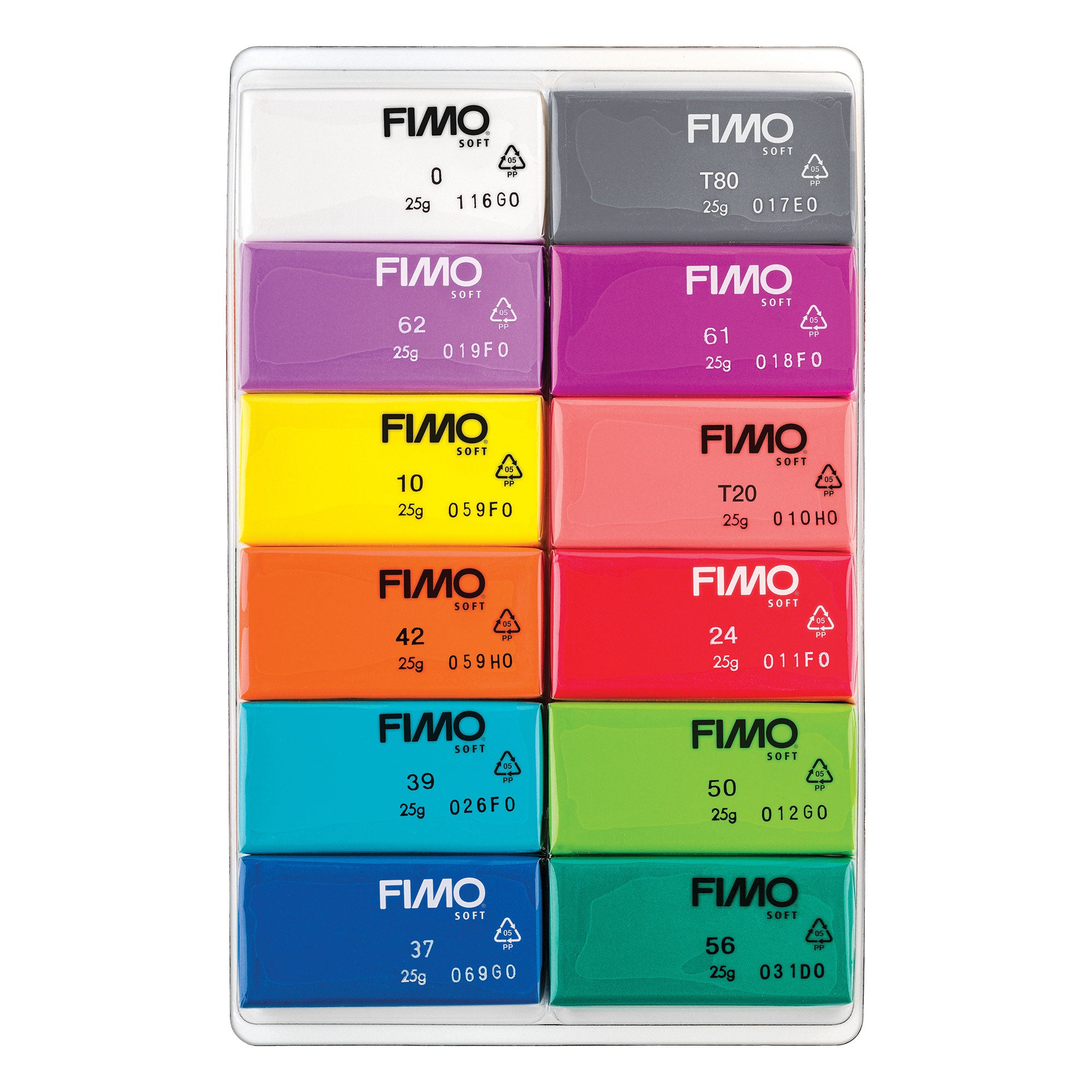 12-Pack FIMO Soft Polymer Clay - Brilliant