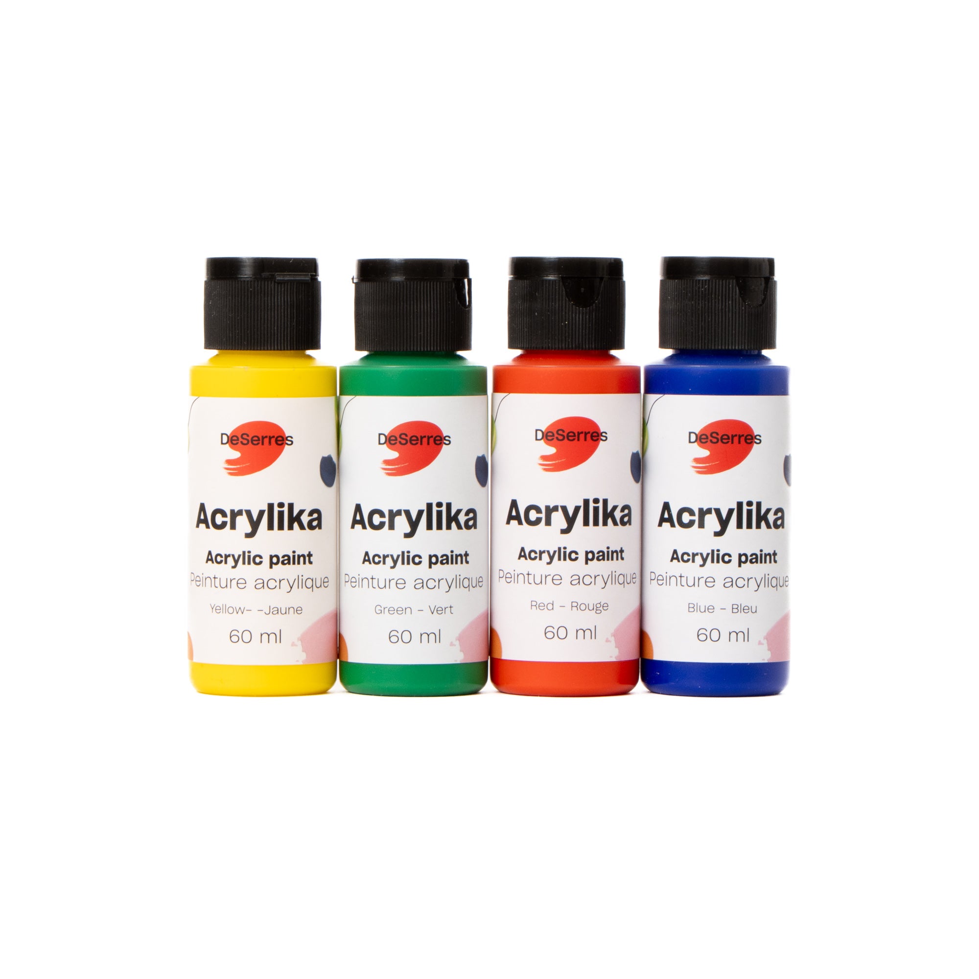 Anpro Tubes de Peinture Acrylique 24 x 15 ml - Kit de Peinture