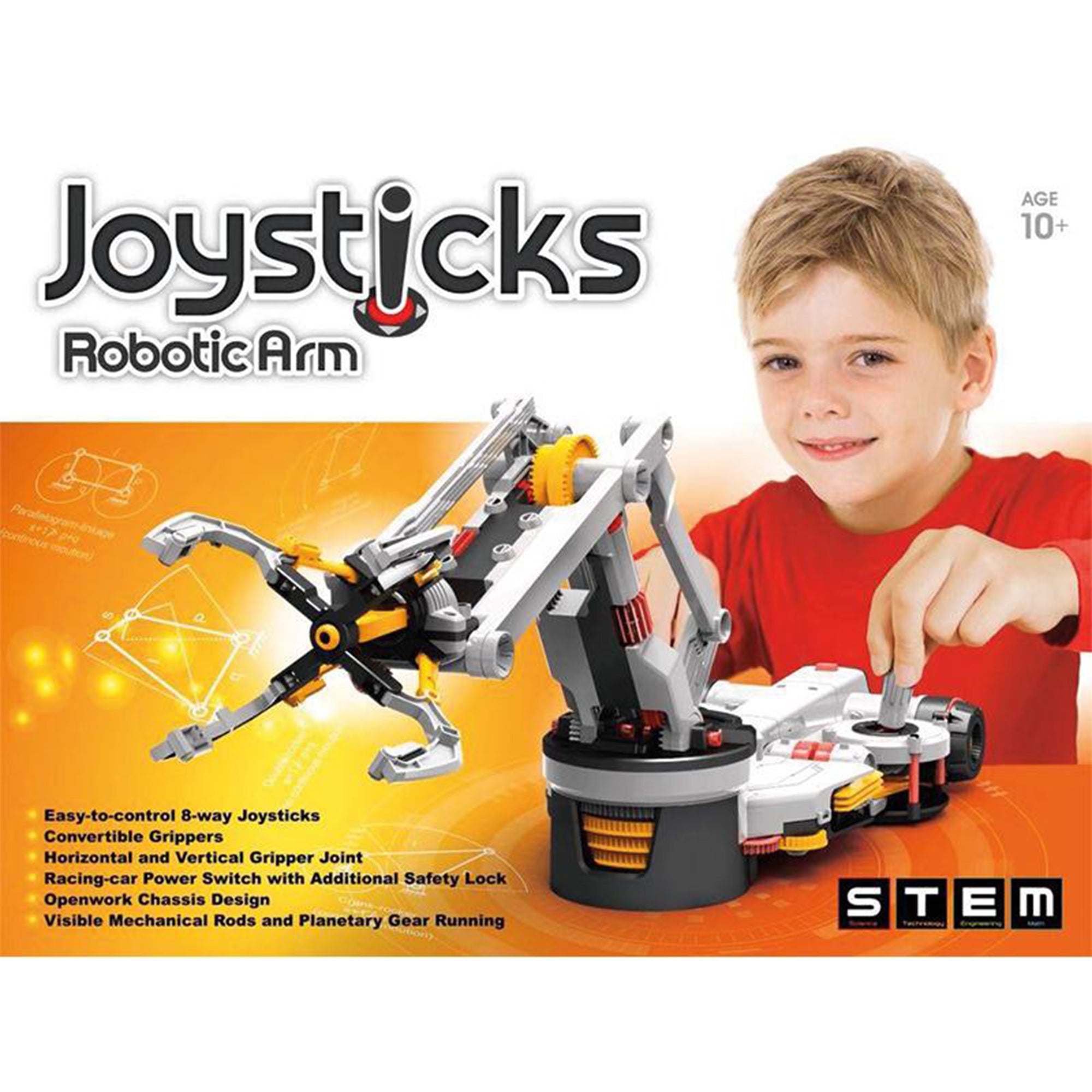 Robot bras hydraulique 3 en 1, jeux educatifs