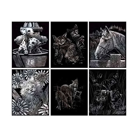 Silver Engraving Art Set™ – Animals | DeSerres