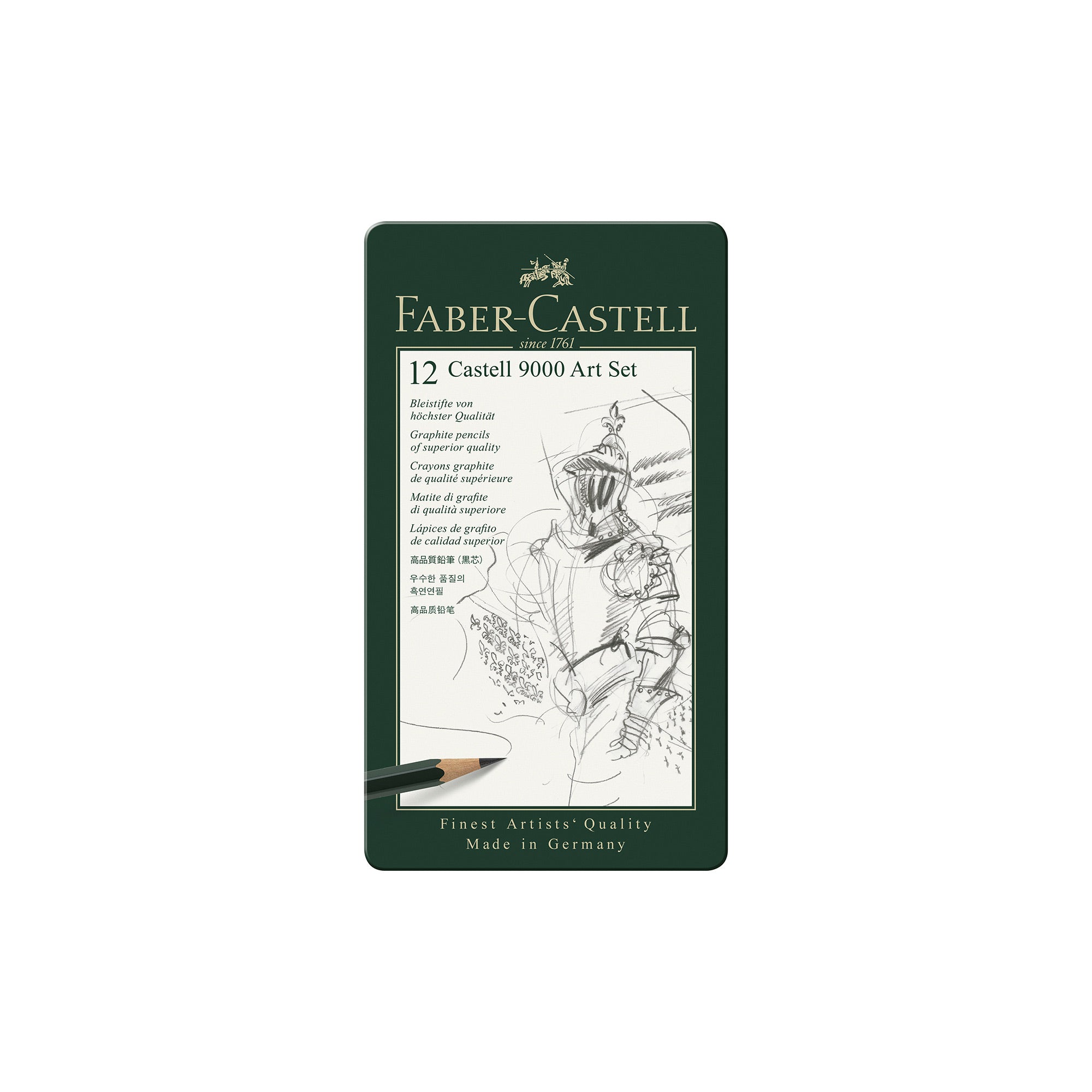 Castell 9000 Graphite Artist Pencils – Set of 12 | DeSerres