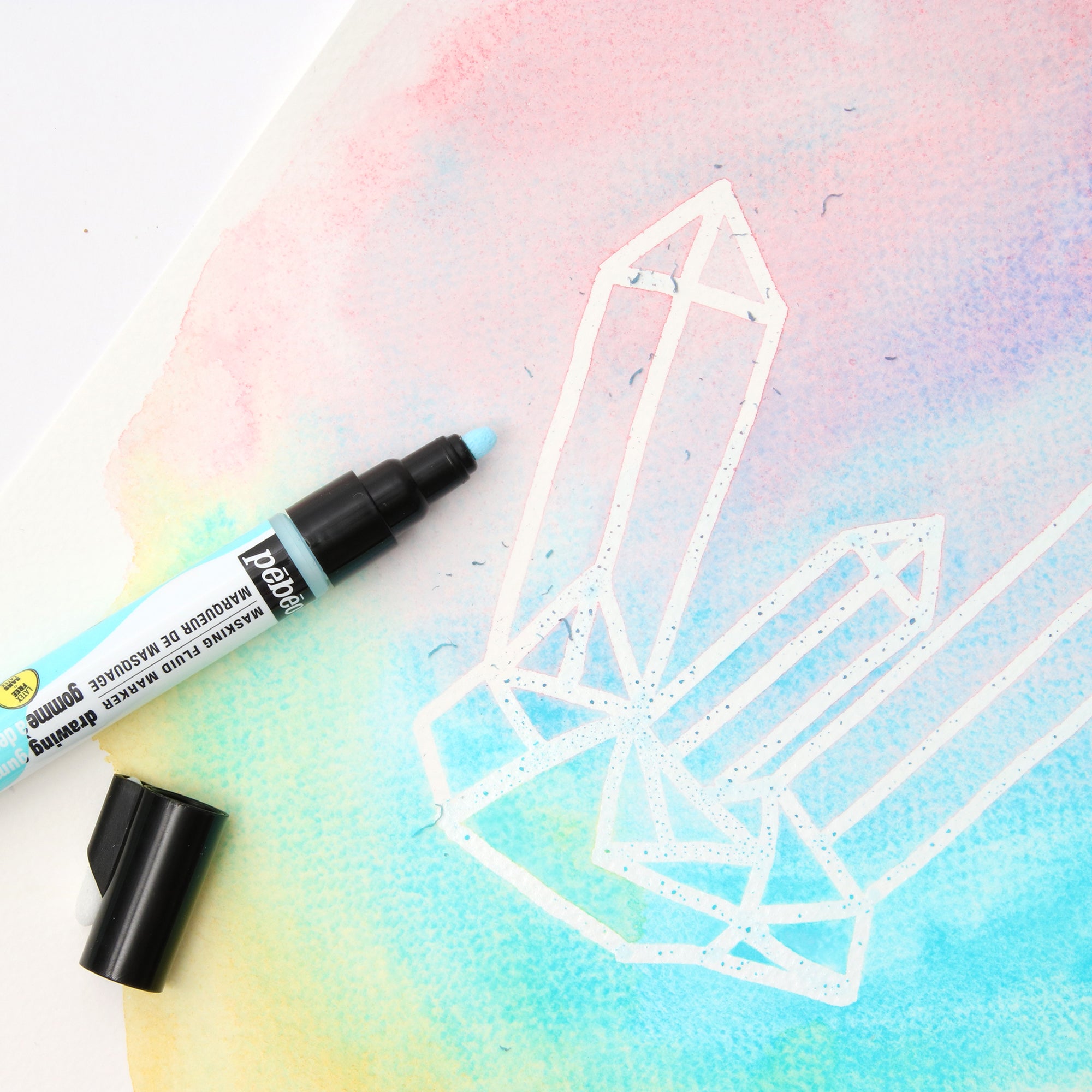 Latex-Free Drawing Gum Marker - 4 mm | DeSerres