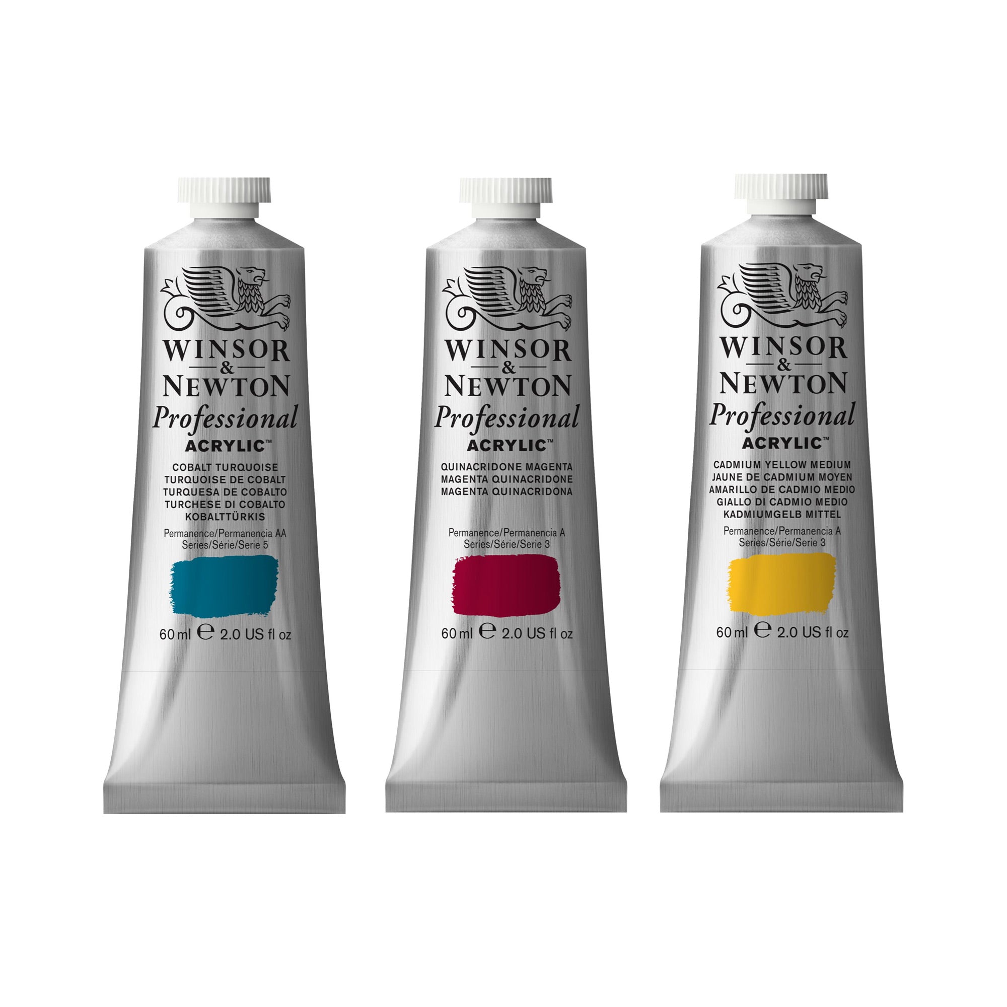 Winsor & Newton - Artists' Acrylic Color - 60ml Tube - Potters Pink