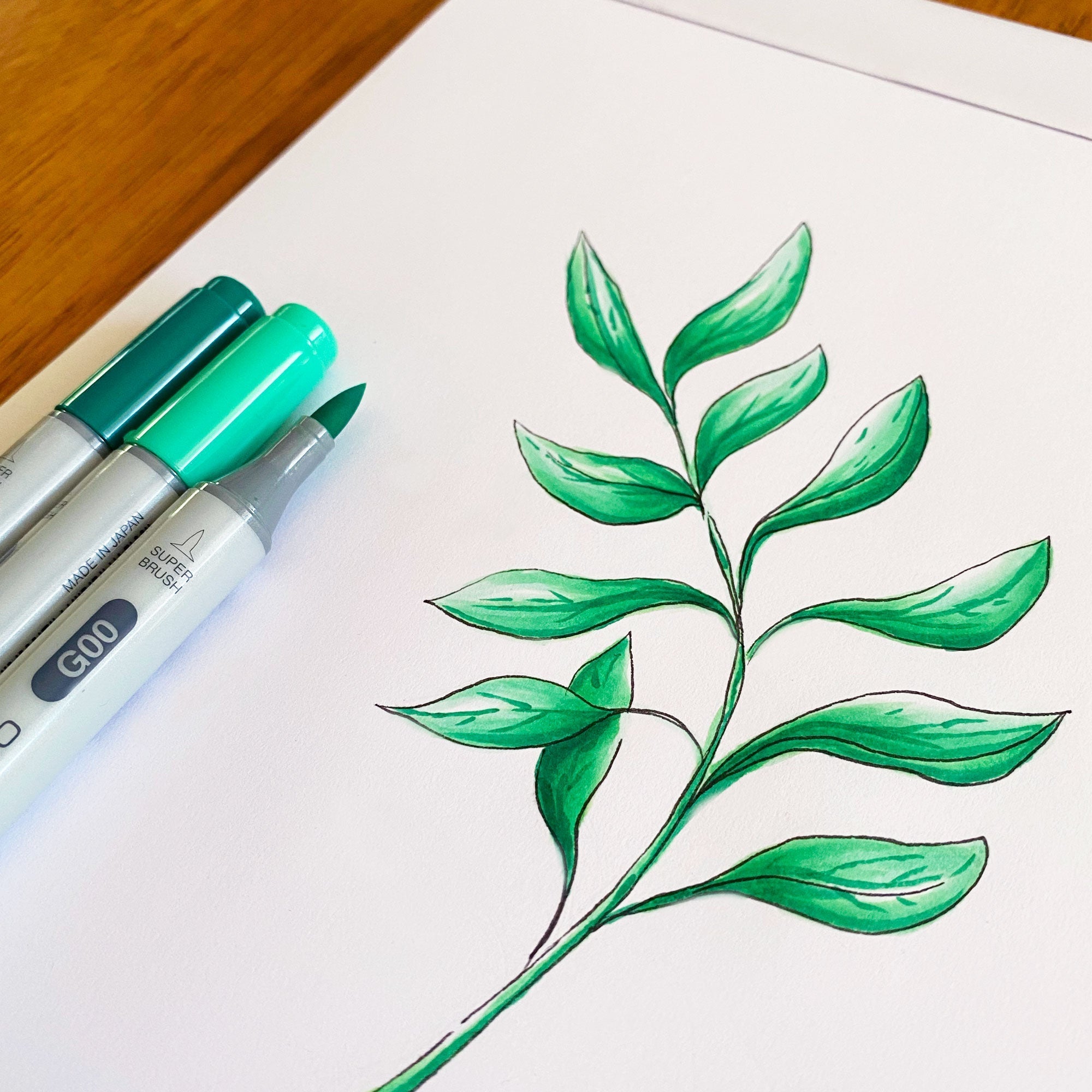 Marker Gradation – 1 Colour