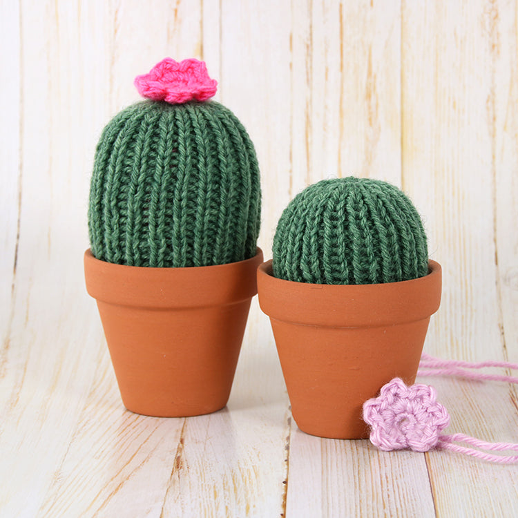How to Make a Knitted Cactus