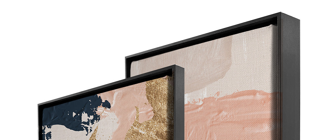 Showcase your canvas with our modular moulding system
