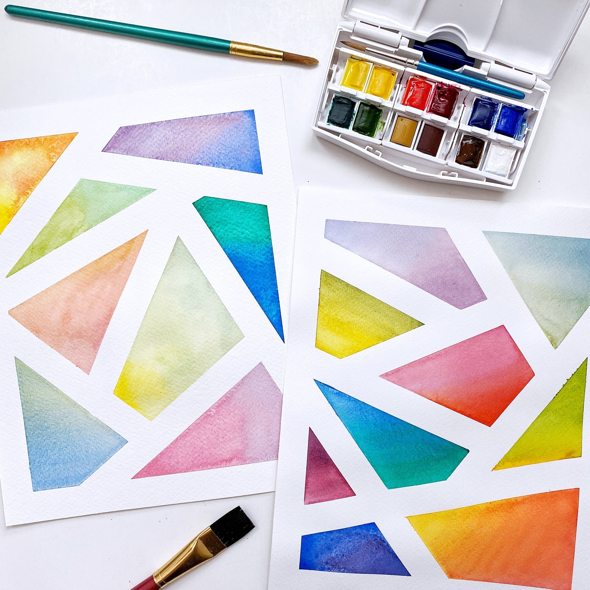 DIY Masking Tape Wall Art   By Elizabeth Zhang