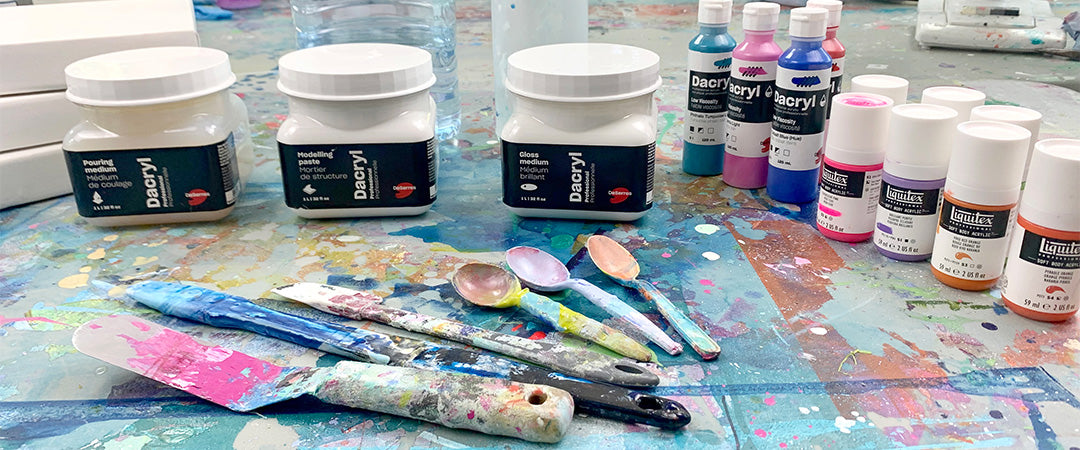 How to Create a Ground for Painting Using Polymer Mediums