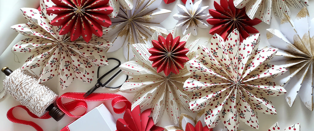 Festive Paper Ornaments