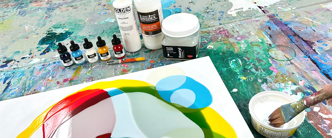 How to Paint with Acrylic Transparencies
