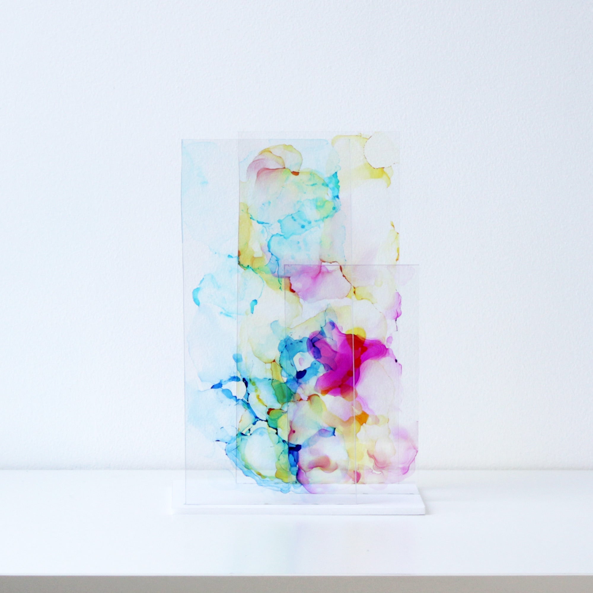 Acrylic Stained Glass Sculpture