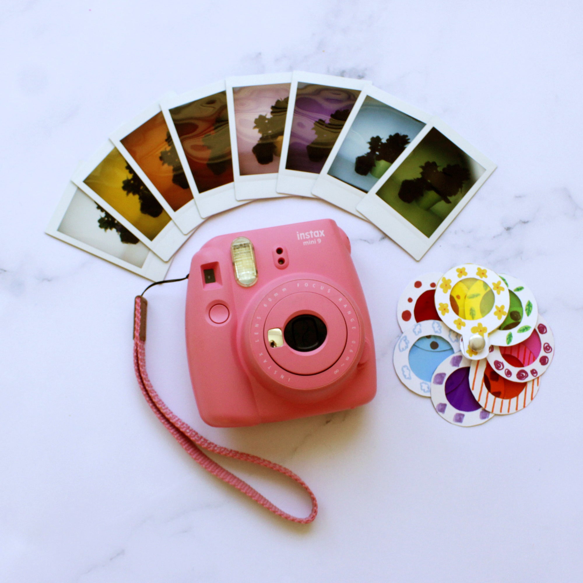 Coloured Instax Filters