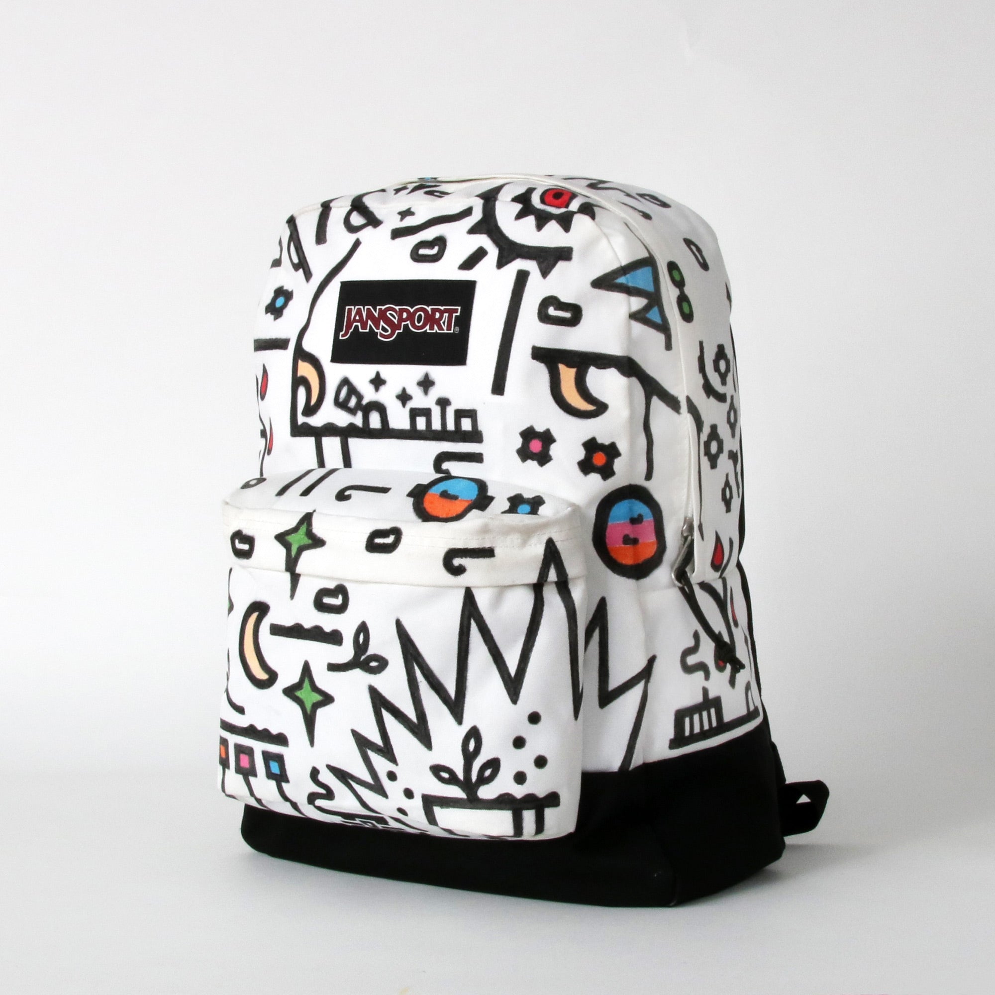 Graphic Print Backpack