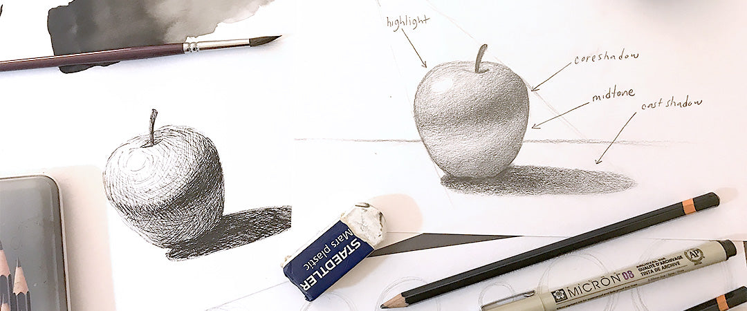 Intro to Drawing: Graphite and Ink (EN)