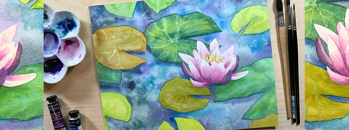 Watercolour Workshop: Water Lily (FR)