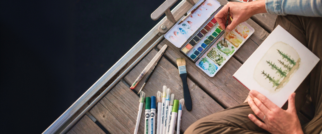 Travel Journals: Sketch and Paint Anywhere