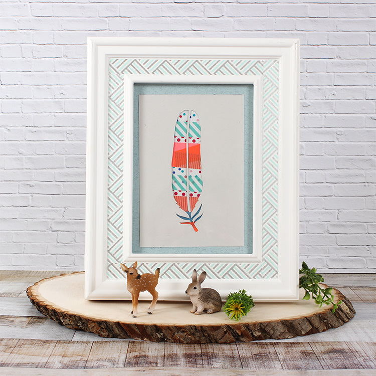 Washi Tape Framing Project