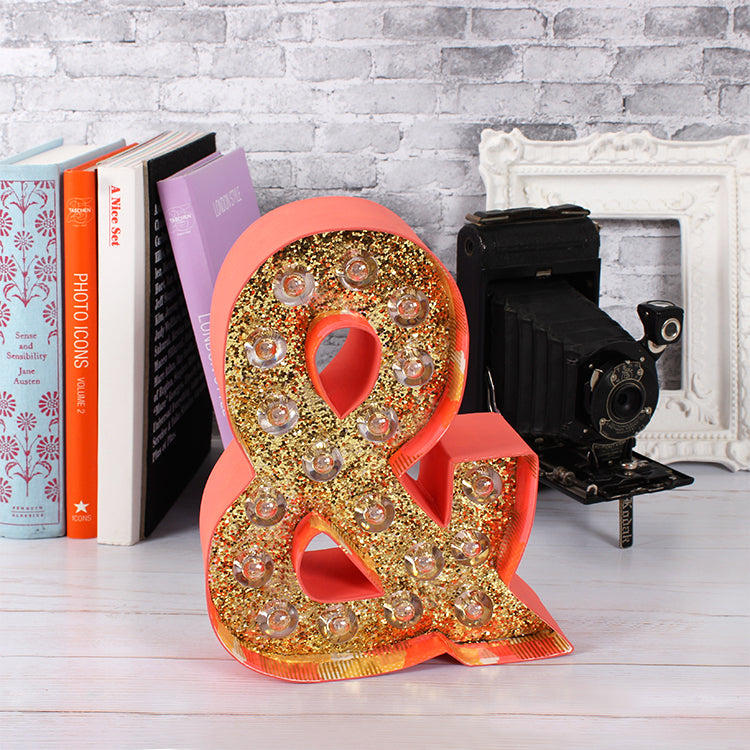 Decorate a Light-Up Letter