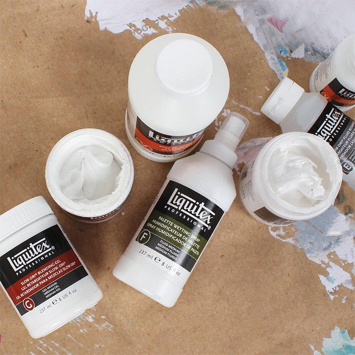 How to Use Acrylic Gel Mediums by Maud Besson